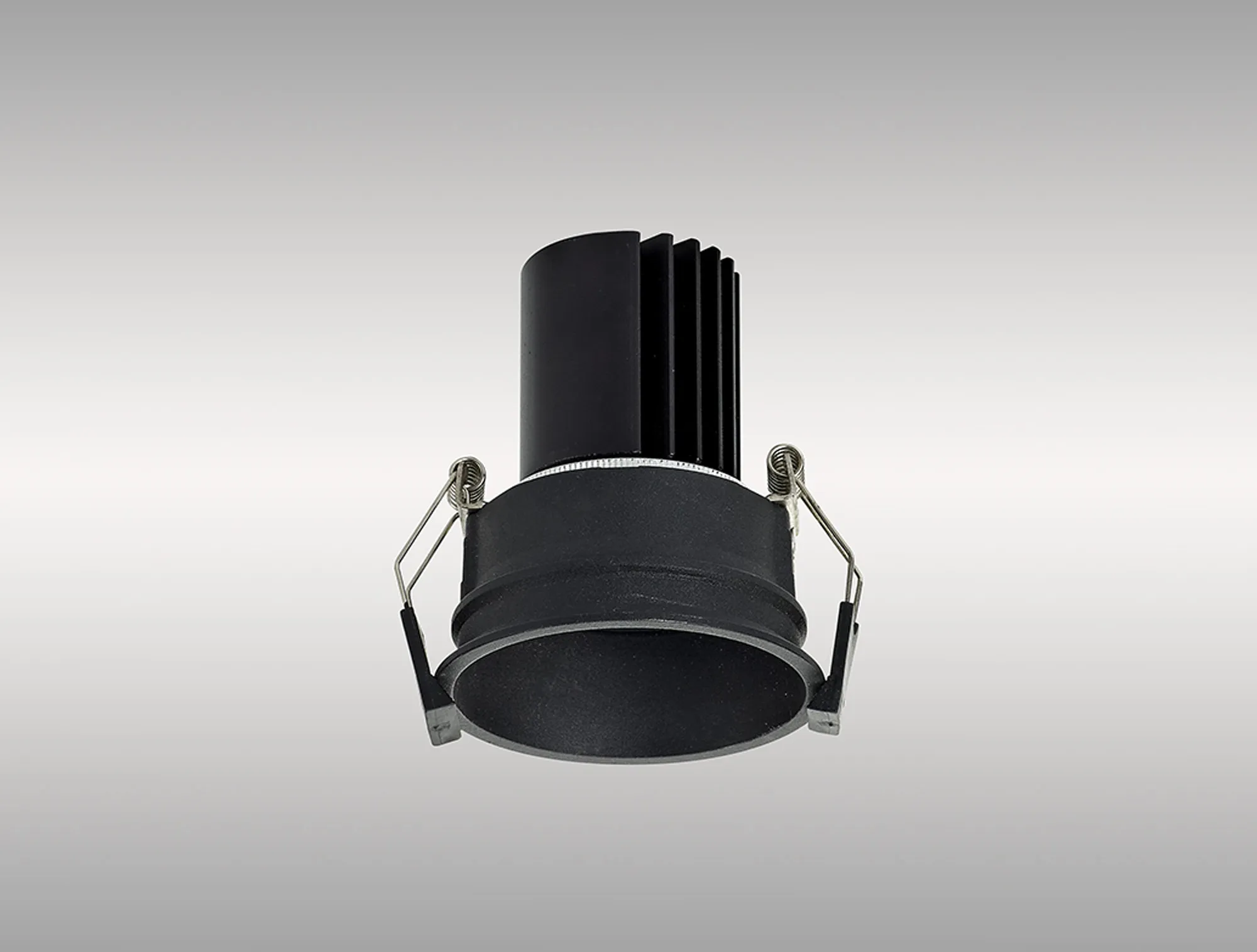 Bania A 12 Powered by Tridonic  12W 2700K 1200lm 24° CRI>90 LED Engine, 350mA Black Adjustable Recessed Spotlight, IP20 DM201739  Dlux Bania A 12